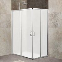 Душевой уголок BelBagno UNIQUE-AH-2-100/115-75/90-M-Cr