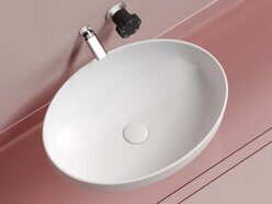 Накладная раковина Ceramicanova Element CN6056MW цвет белый матовый 50.2х36.3 см