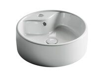Накладная раковина Ceramicanova Element CN5027 цвет белый 40х40 см