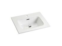Накладная раковина Ceramicanova Element CN7001 цвет белый 61х46.5 см