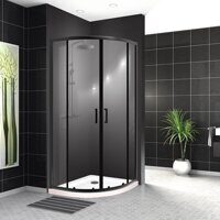 Душевой уголок BelBagno UNO-195-R-2-90-C-NERO