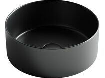 Накладная раковина Ceramicanova Element CN6032MB цвет черный матовый 35.8х35.8 см