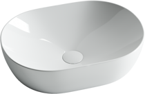 Накладная раковина Ceramicanova Element CN5010 цвет белый 48х35 см