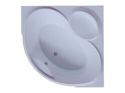 Акриловая ванна Aquatek Эпсилон 150x150 угловая с каркасом