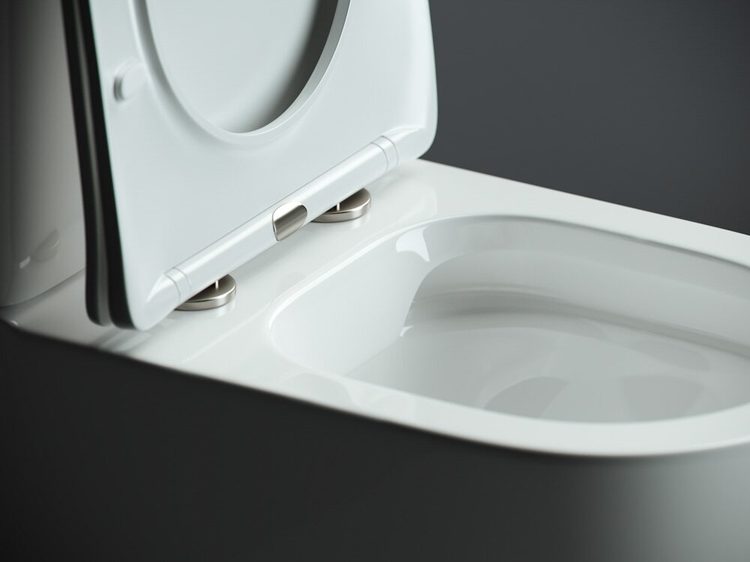 Напольный пристенный унитаз Ceramicanova Mia Rimless CN1801