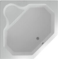 Акриловая ванна Акватек Лира LIR150-0000032 150x150 вклеенный каркас