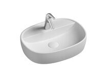 Накладная раковина Ceramicanova Element CN6036 цвет белый 50х38 см