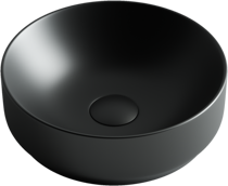 Накладная раковина Ceramicanova Element CN6007 цвет черный матовый 35.5х35.5 см