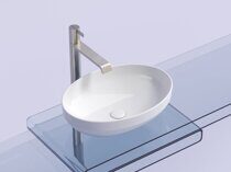 Накладная раковина Ceramicanova Element CN6056 цвет белый 50.2х36.3 см