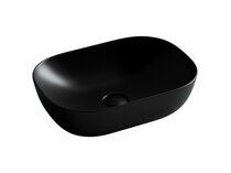 Накладная раковина Ceramicanova Element CN6009MB цвет черный матовый 45.5х32.5 см