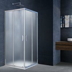 Душевой уголок Vincea Alpha VSS-3AL900MT, 90х90, профиль хром, стекло текстурное