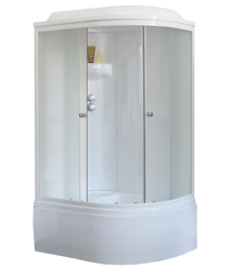 Душевая кабина Royal Bath RB 8120BK6-WC, левая