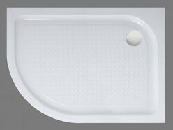 Акриловый поддон BelBagno TRAY-BB-RH-100/80-550-15-W-R