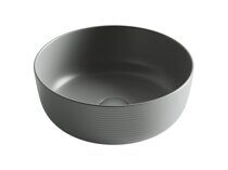 Накладная раковина Ceramicanova Element CN6073MH цвет антрацит матовый 35.6х35.6 см