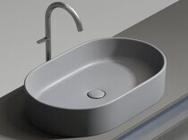 Накладная раковина Ceramicanova Element CN6048MH цвет антрацит матовый 60.8х38.5 см