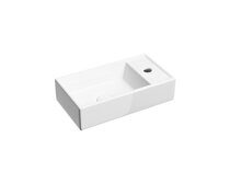 Подвесная раковина Ceramicanova Element CN6051L цвет белый 41.7х21.7 см