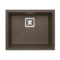 Мойка Alveus GRANITAL+ QUADRIX 50 CHOCOLATE-G03M 560X460X200 с сифоном