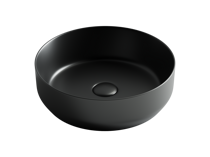 Накладная раковина Ceramicanova Element CN6022MB цвет черный матовый 39х39 см