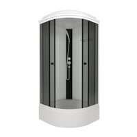 Душевая кабина Triton Грэй-Вайт 90х90 B
