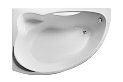 Акриловая ванна Eurolux SPARTA 160x100L с каркасом, экраном и слив-переливом