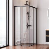 Душевое ограждение AM.PM X-joy W94G-403-100280-BТ1К 100x80 см без поддона
